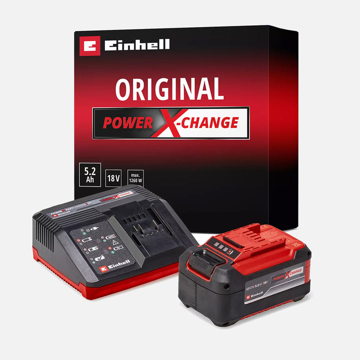 Einhell 5.2 Ah Li-ion 3 Kademeli Akü ve Şarj Cihazı 10