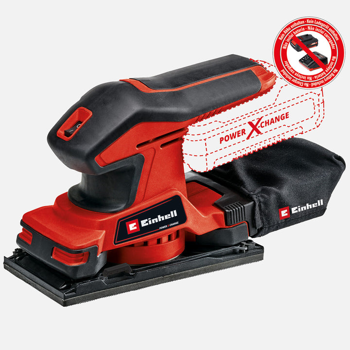 Einhell TC-OS 18/187 Li Solo Titreşim Zımpara (Akü ve Şarj Cihazı Dahil Değildir.) 3