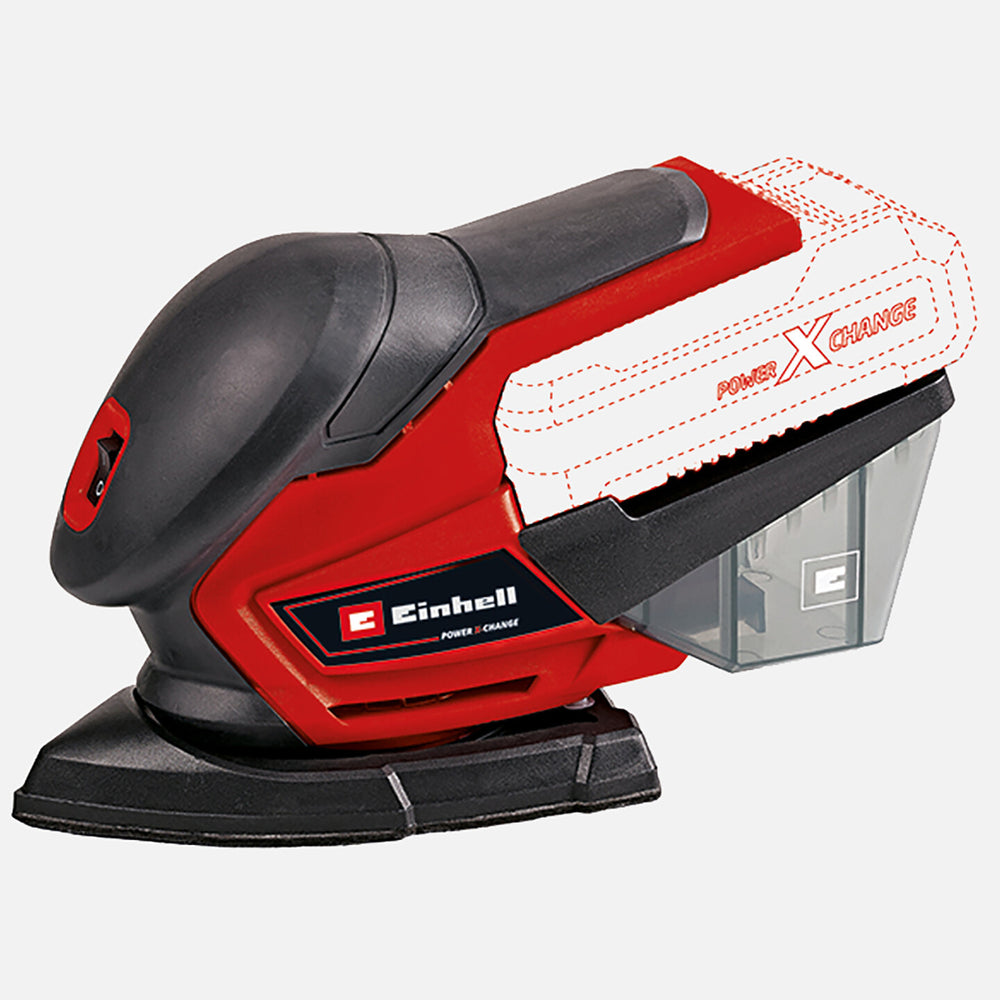 Einhell TE-OS 18/150 Li Solo Akülü Çok Amaçlı Zımpara (Akü ve Şarj Cihazı Dahil Değildir.) 2