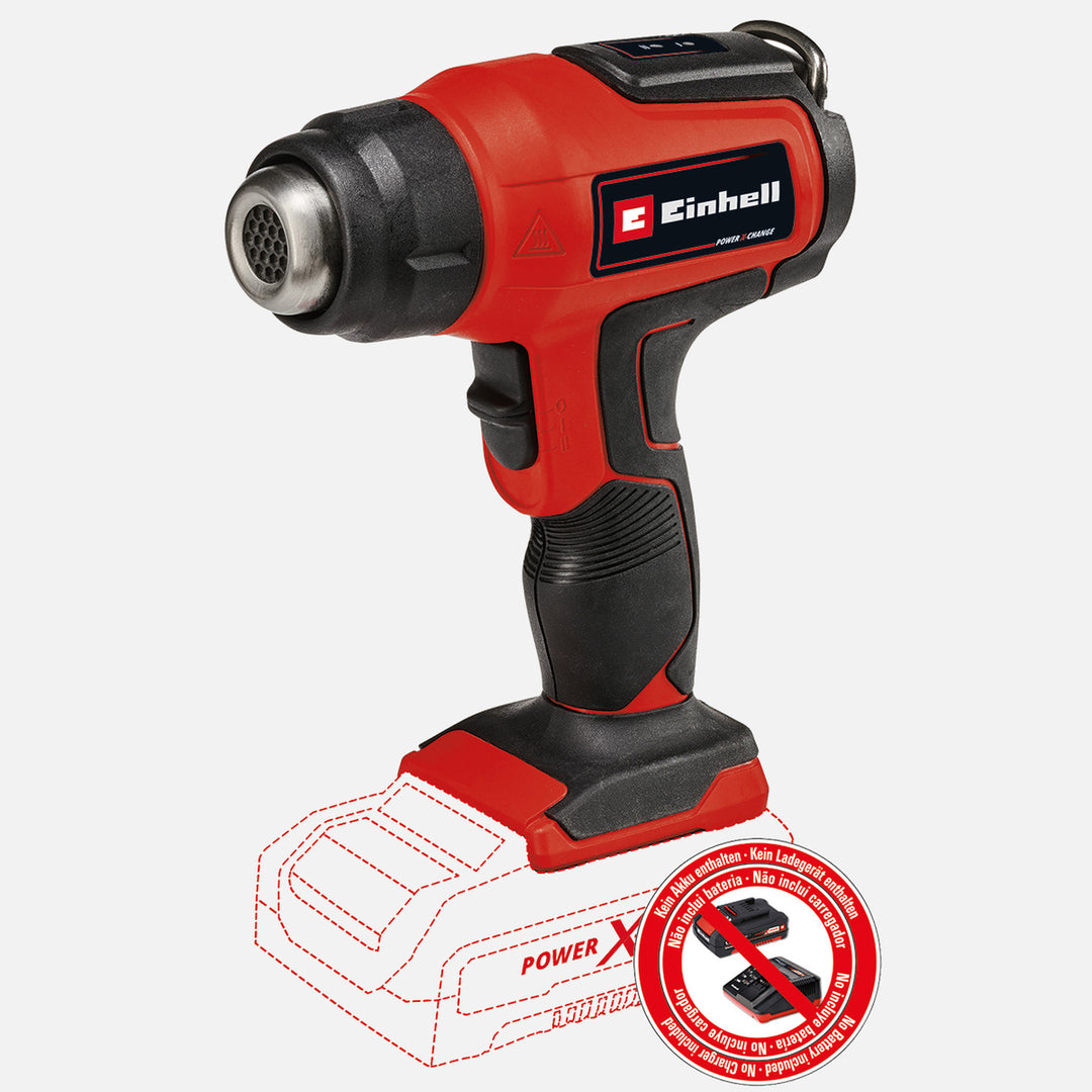 Einhell TE-HA 18 Li Solo Akülü Sıcak Hava Tabancası (Akü ve Şarj Cihazı Dahil Değildir.) 4