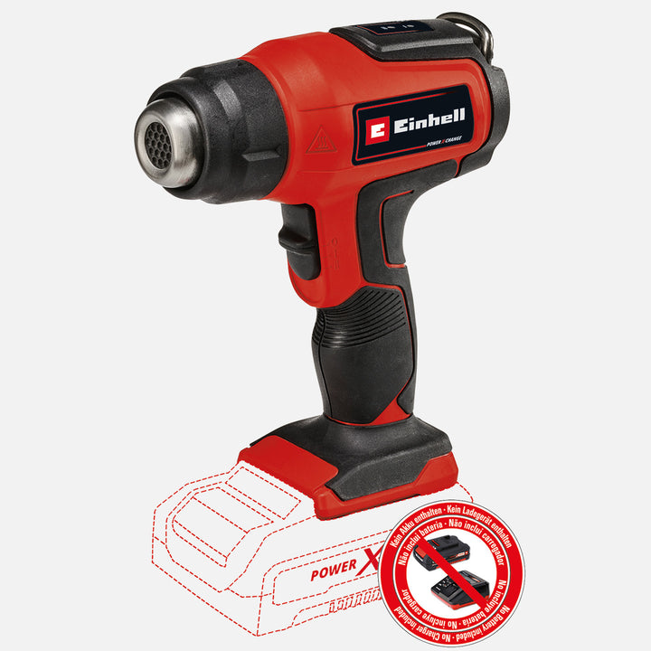 Einhell TE-HA 18 Li Solo Akülü Sıcak Hava Tabancası (Akü ve Şarj Cihazı Dahil Değildir.) 5