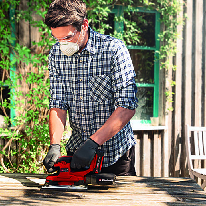 Einhell TE-OS 18/230 Li Solo Akülü Titreşim Zımpara (Akü ve Şarj Cihazı Dahil Değildir.) 2