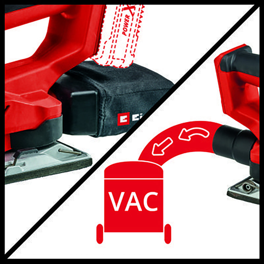 Einhell TE-OS 18/230 Li Solo Akülü Titreşim Zımpara (Akü ve Şarj Cihazı Dahil Değildir.) 3