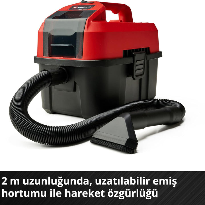 Einhell TE-VC 18/10 Li Solo Akülü Islak/Kuru Süpürge (Akü ve Şarj Cihazı Dahil Değildir.) 9