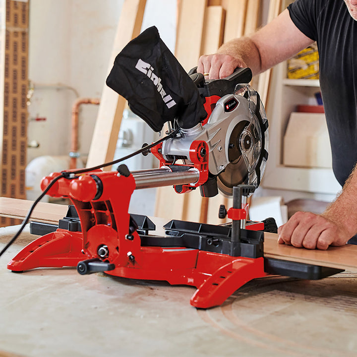 Einhell TC-SM 2131-1 1500 W 210x30 mm Dual Pistonlu Gönye Testere 4