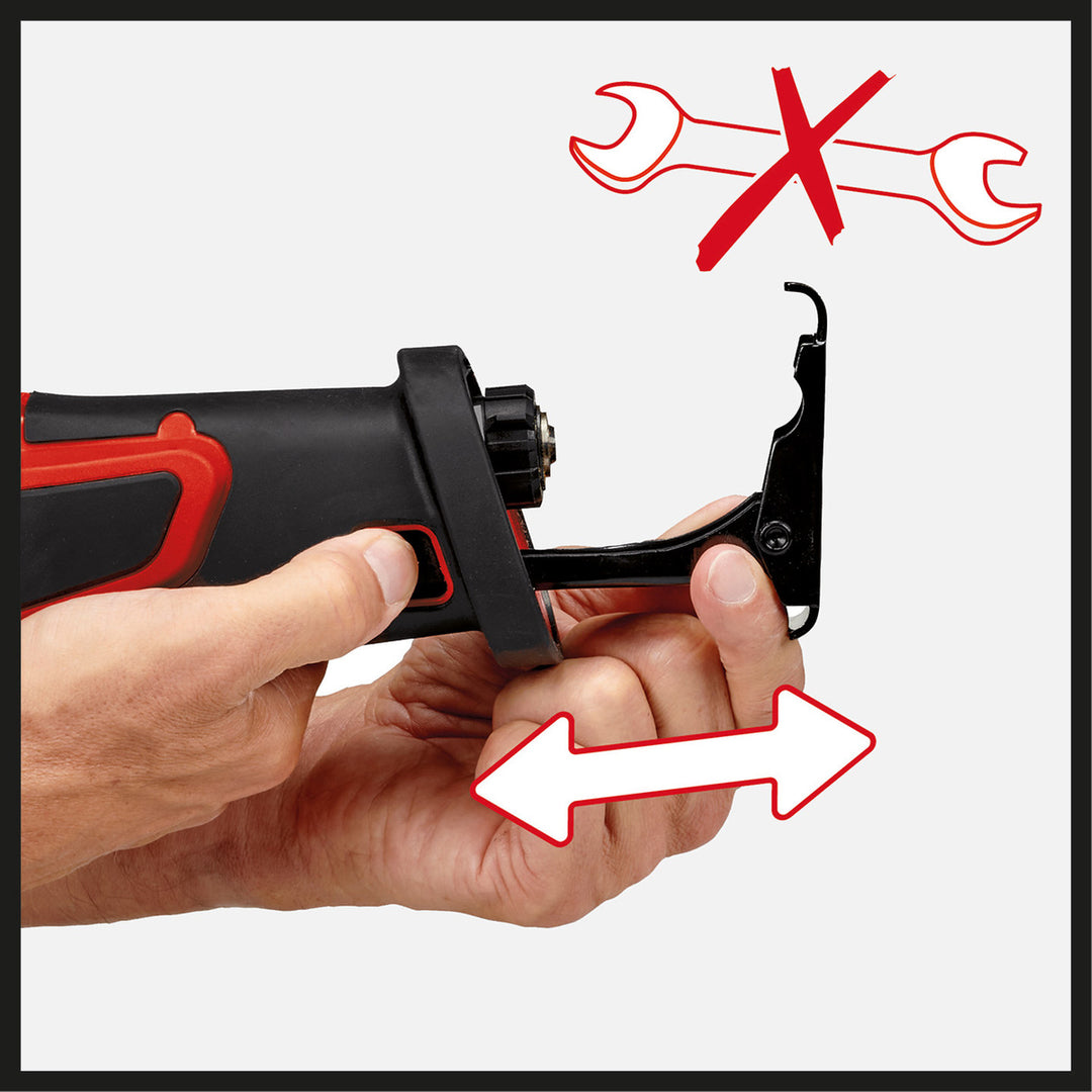 Einhell TE-AP 18/28 Li BL Solo Kömürsüz Akülü Kılıç Testere (Akü ve Şarj Cihazı Dahil Değildir.) 6