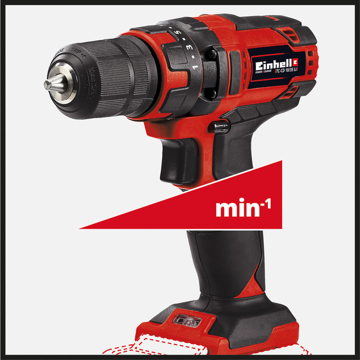 Einhell TC-CD 18/35Li Li-ion Darbesiz Akülü Matkap -Solo (Akü ve Şarj Cihazı Dahil Değildir.) 4