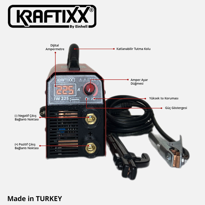 Einhell Kraftixx By IW225 İnverter Kaynak Makinesi 6