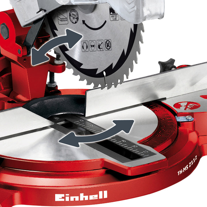Einhell TC-MS 2112 1600W 210 mm Gönye Testere 2