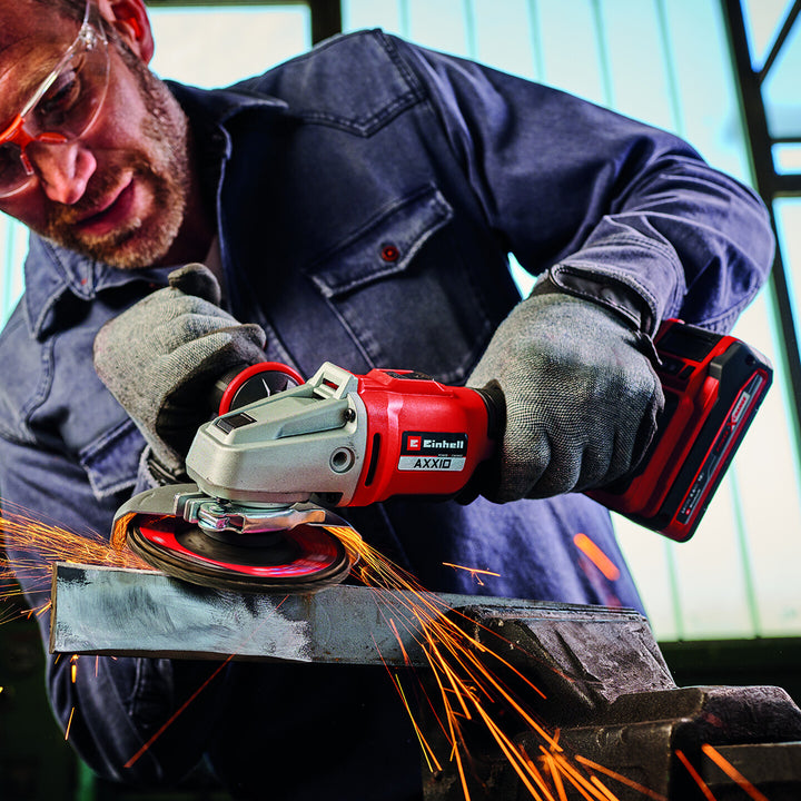 Einhell Axxio 18/115 mm Kömürsüz Avuç Taşlama Makinesi -Solo (Akü ve Şarj Cihazı Dahil Değildir.) 4