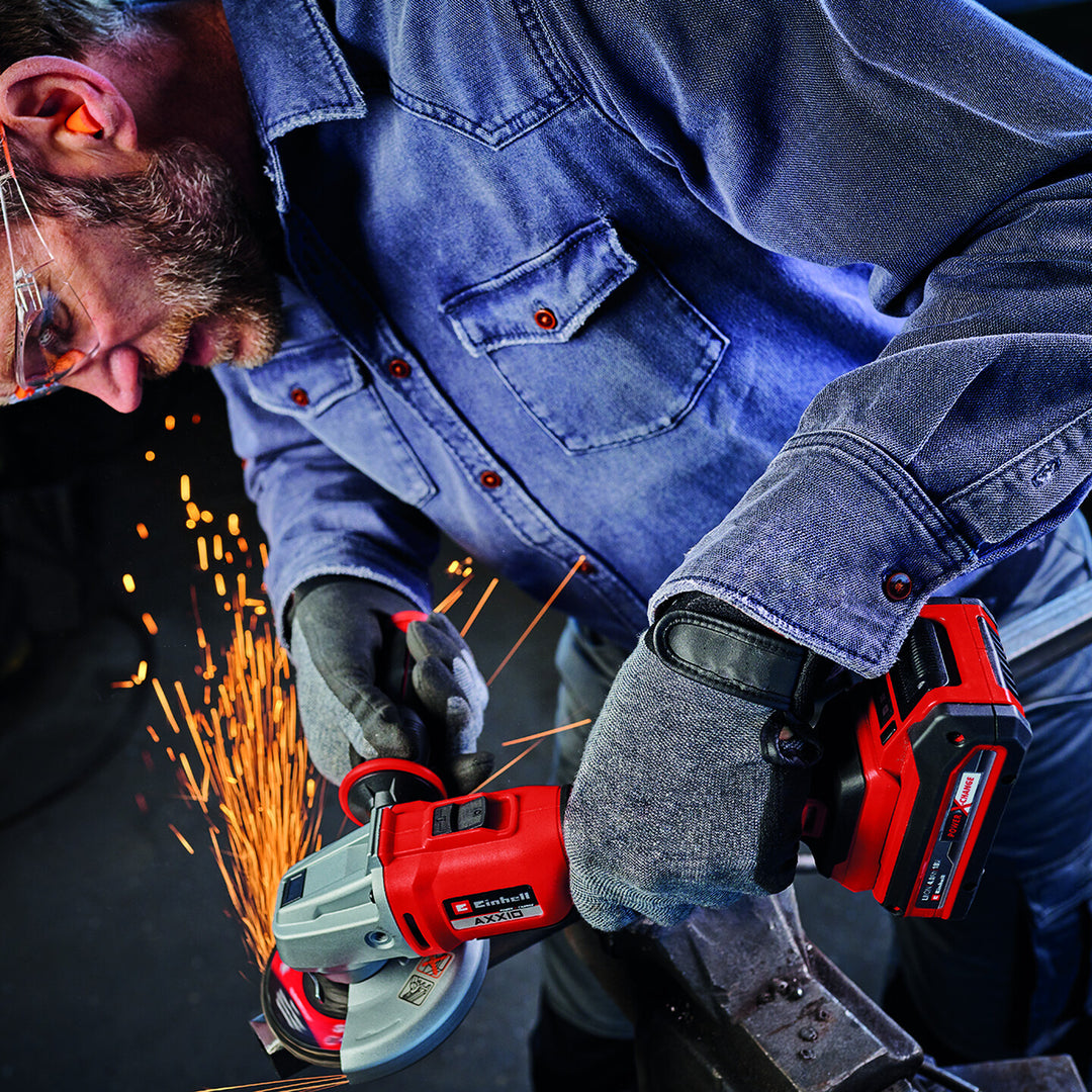 Einhell Axxio 18/115 mm Kömürsüz Avuç Taşlama Makinesi -Solo (Akü ve Şarj Cihazı Dahil Değildir.) 5