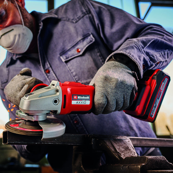 Einhell Axxio 18/115 mm Kömürsüz Avuç Taşlama Makinesi -Solo (Akü ve Şarj Cihazı Dahil Değildir.) 6