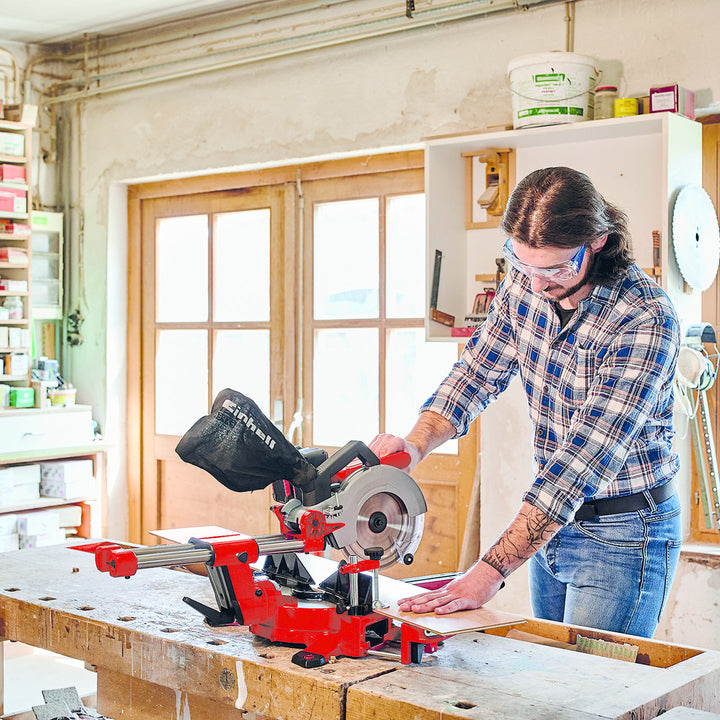 Einhell TE-SM 36/210 Li 210 mm Lazerli Solo Gönye Testere (Akü ve Şarj Cihazı Dahil Değildir.) 6