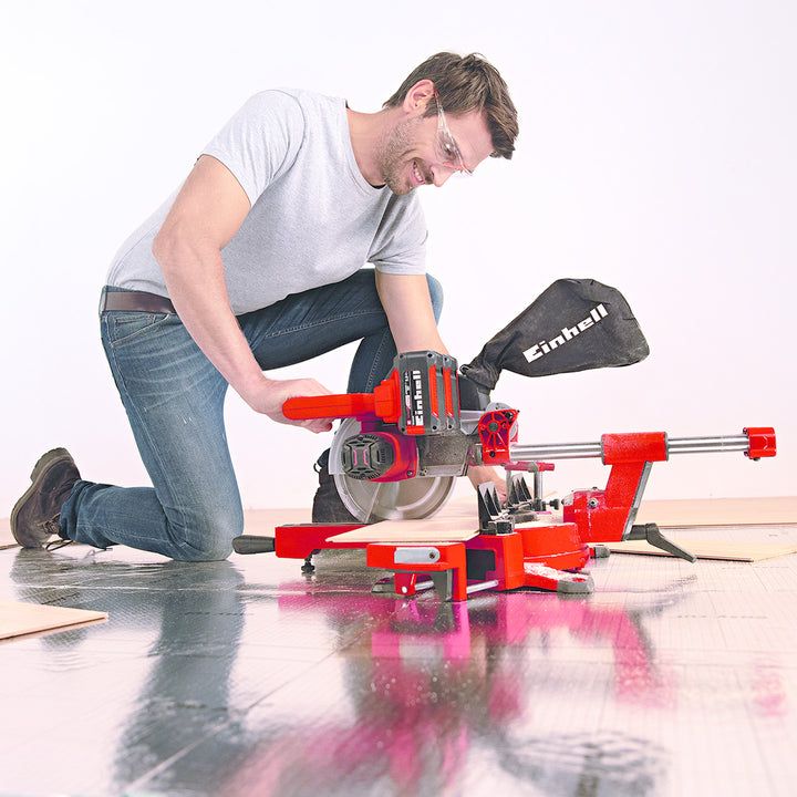 Einhell TE-SM 36/210 Li 210 mm Lazerli Solo Gönye Testere (Akü ve Şarj Cihazı Dahil Değildir.) 8