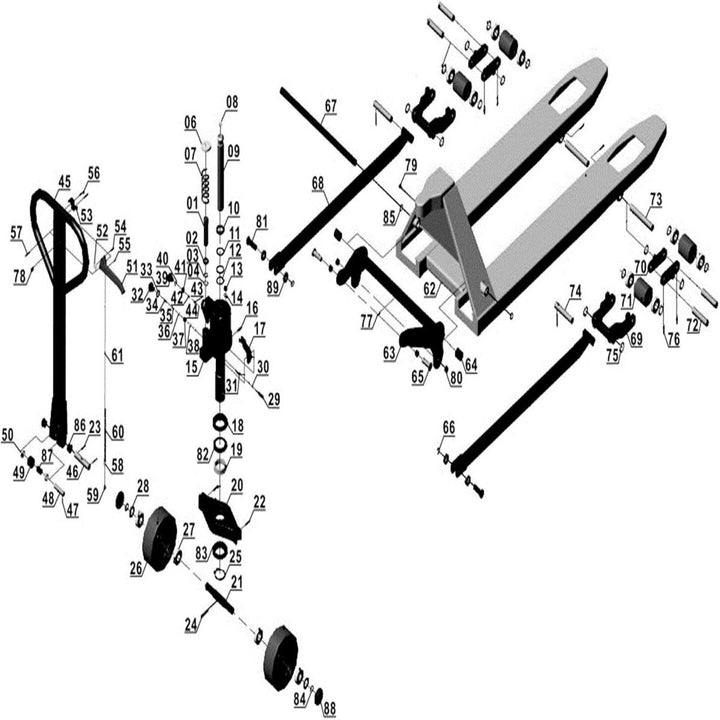 Einhell TC-PT 2500 Transpalet 5