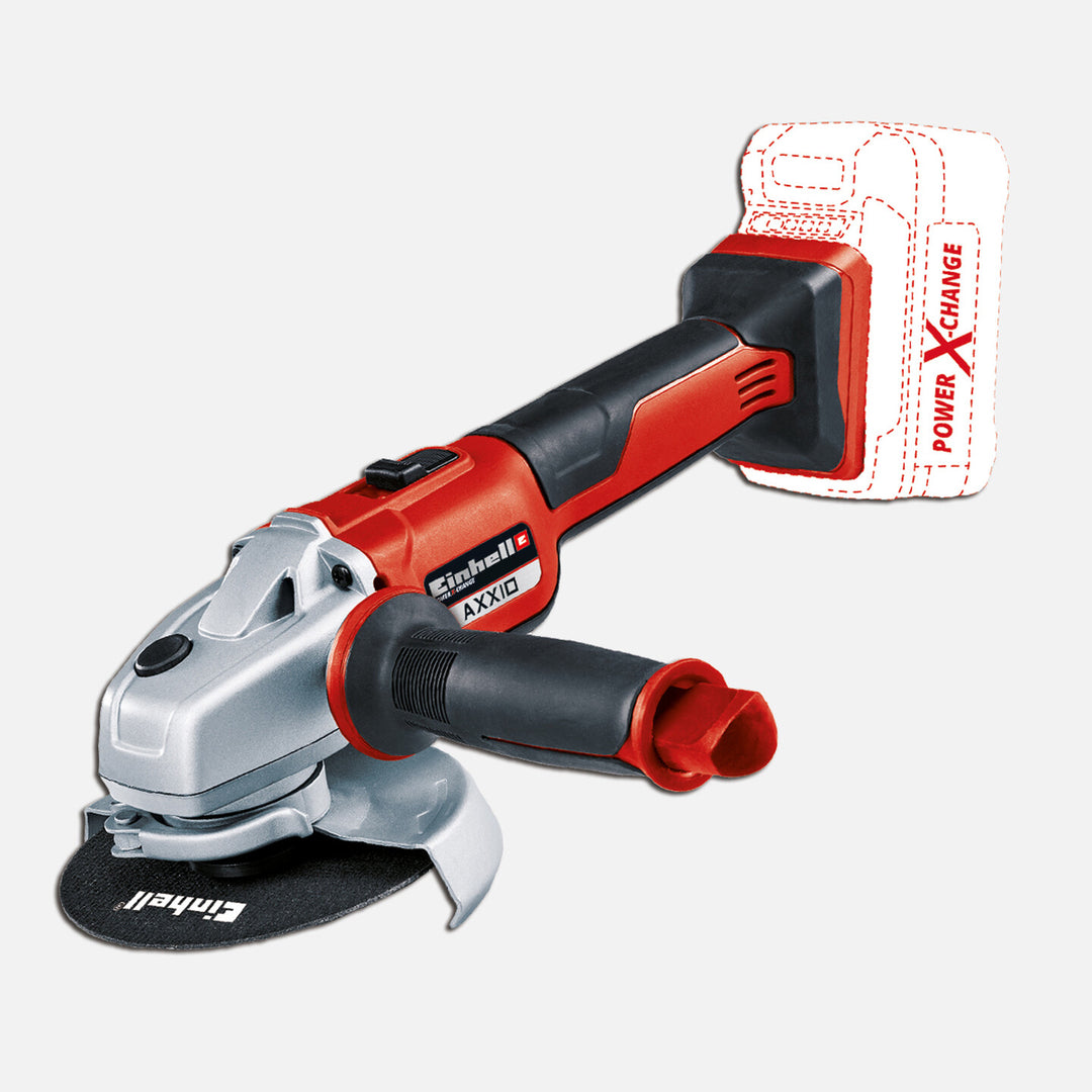 Einhell Axxio-Solo 125mm Kömürsüz Avuç Taşlama (Akü ve Şarj Cihazı Dahil Değildir.)