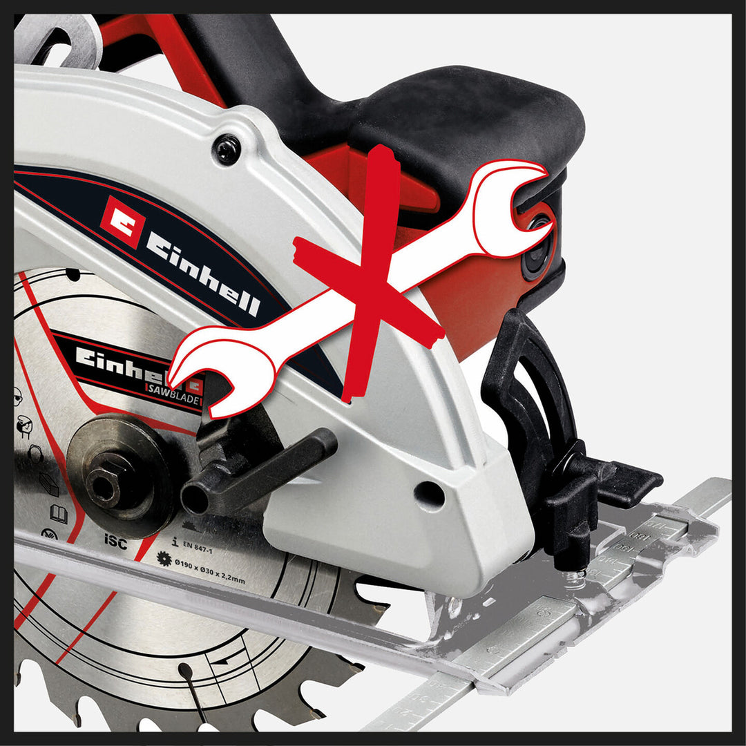 Einhell TC-CS 1410/1 1410 W 190 x 30 mm Daire Testere 4