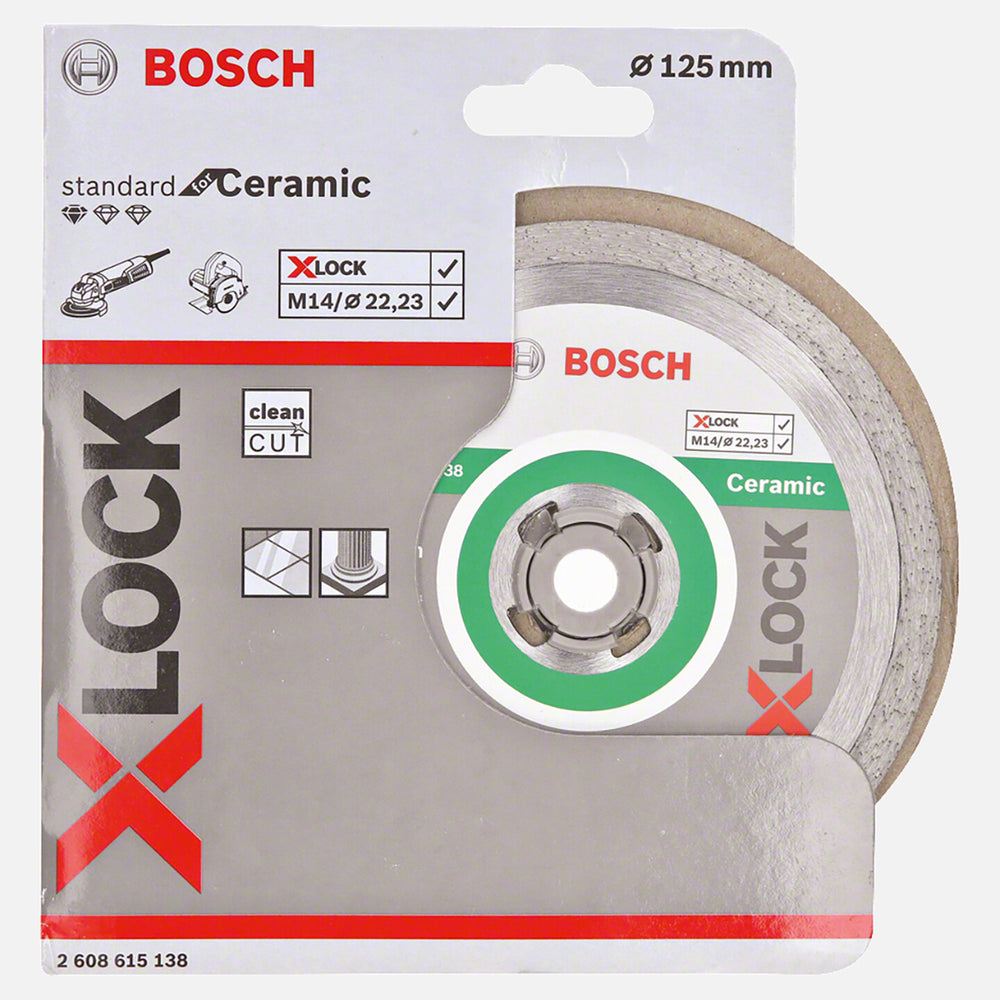Bosch X-LOCK Standard for Ceramic Elmas Kesici Disk 125 mm 2