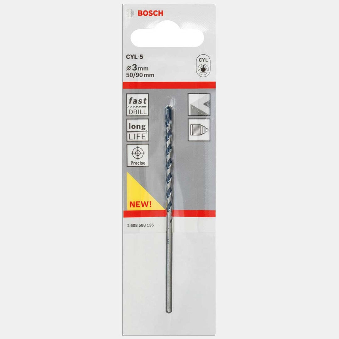 Bosch Granit Beton Matkap Ucu 3x50x90 mm Blue Granite Turbo