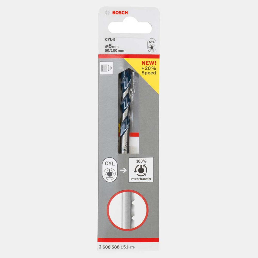 Bosch Granit-Beton Matkap Ucu 8x50x100 mm Turbo 2