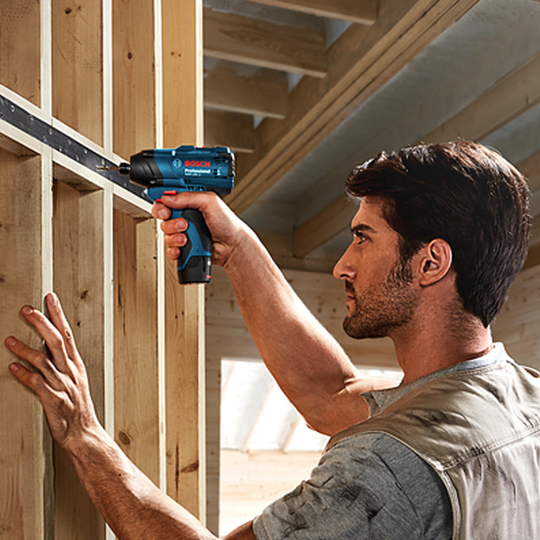 Bosch Profesyonel GDR-120-LI 12V 2Ah Li-ion Akülü Darbeli Somun Sıkma Makinesi 7