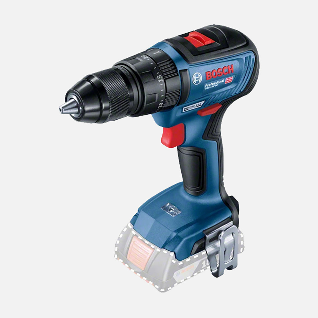 Bosch Profesyonel GSB 18V-50 18V Li-ion Solo Akülü Darbeli Delme Vidalama (Akü ve Şarj Cihazı Dahil Değildir.) 3