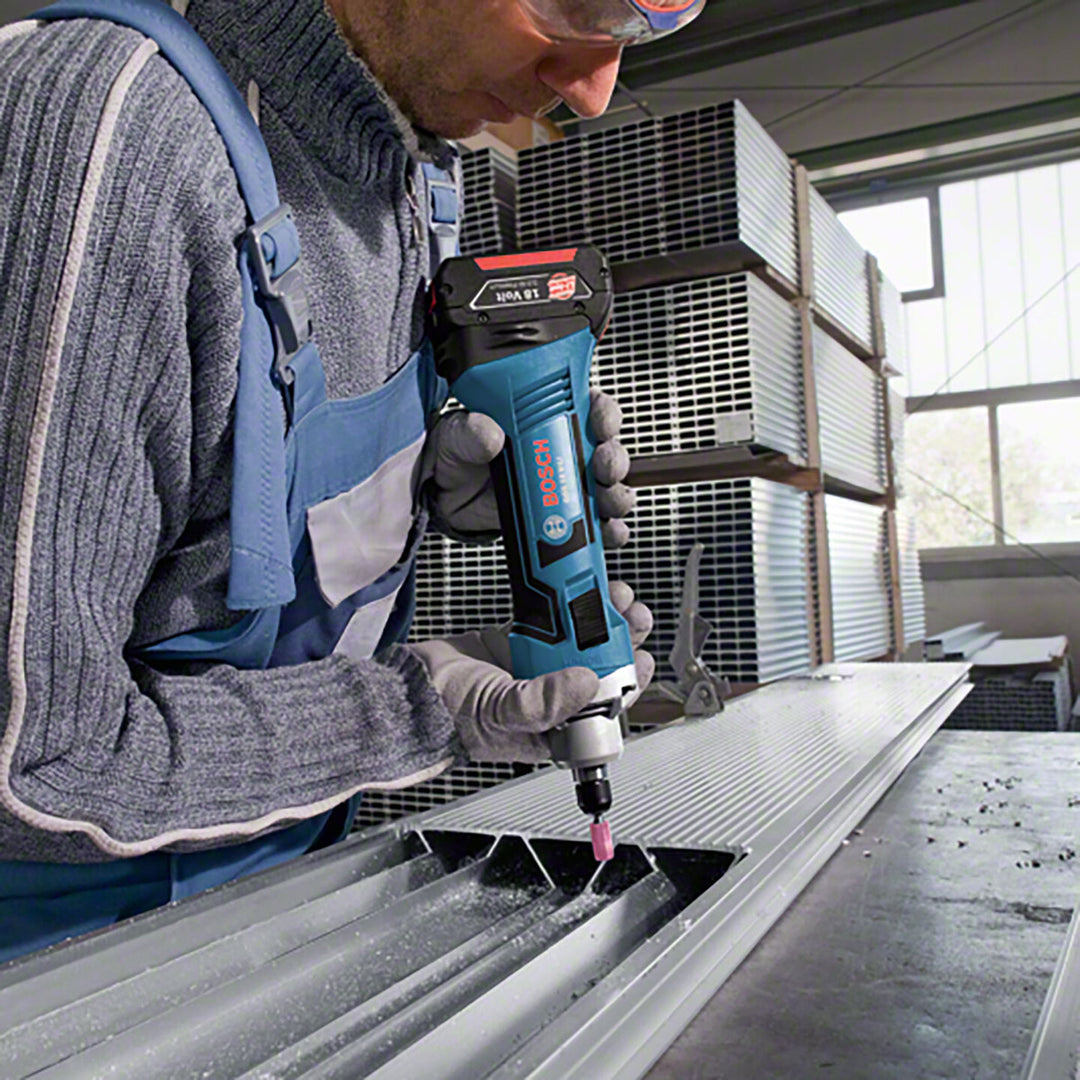 Bosch GGS 18V 115 mm Akülü Kalıpçı Profesyonel Taşlama Makinesi -Solo (Akü ve Şarj Cihazı Dahil Değildir.) 3