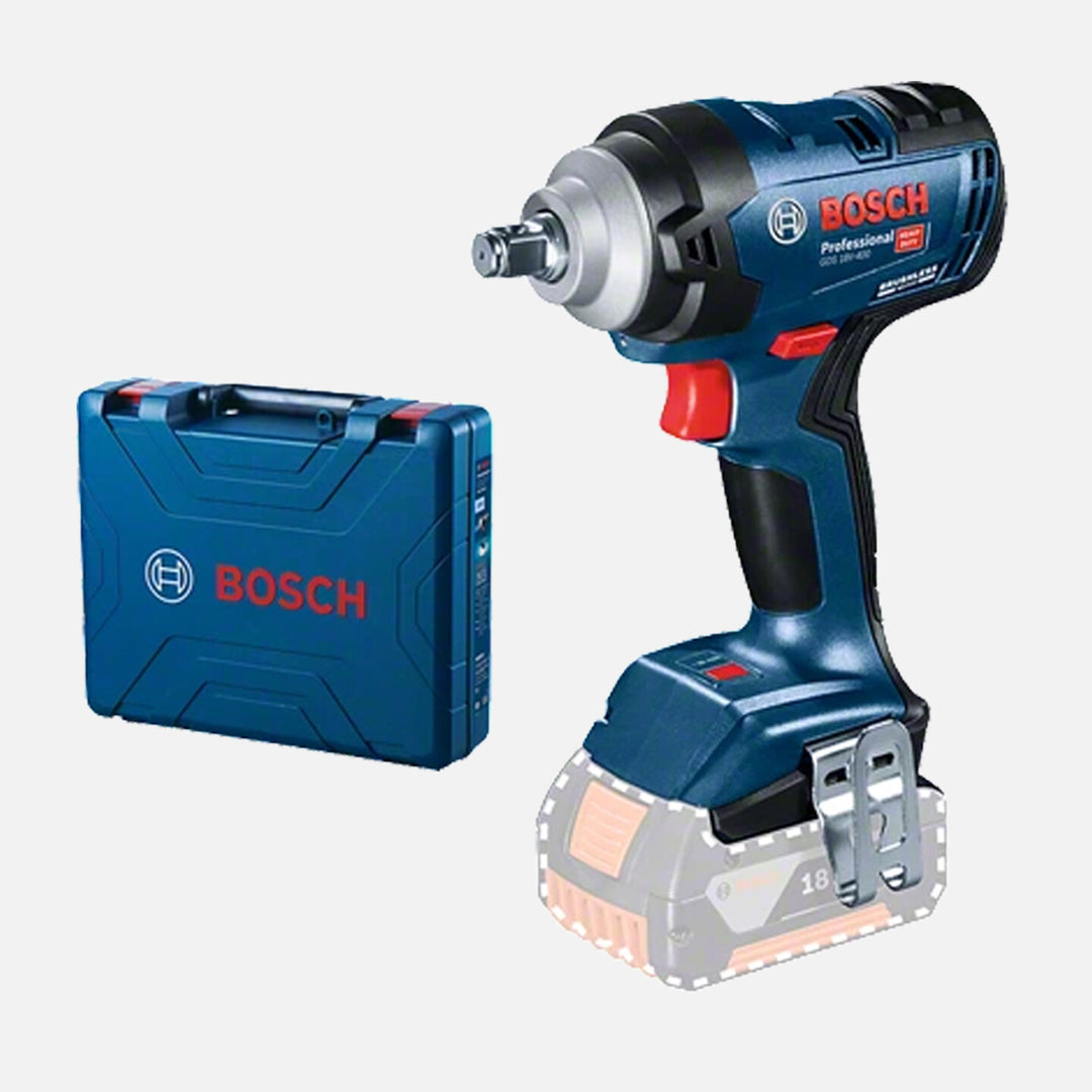 Bosch Profesyonel GDS 18V-400 Akülü Li-ion Darbeli Akülü Vidalama -Solo (Akü ve Şarj Cihazı Dahil Değildir.)