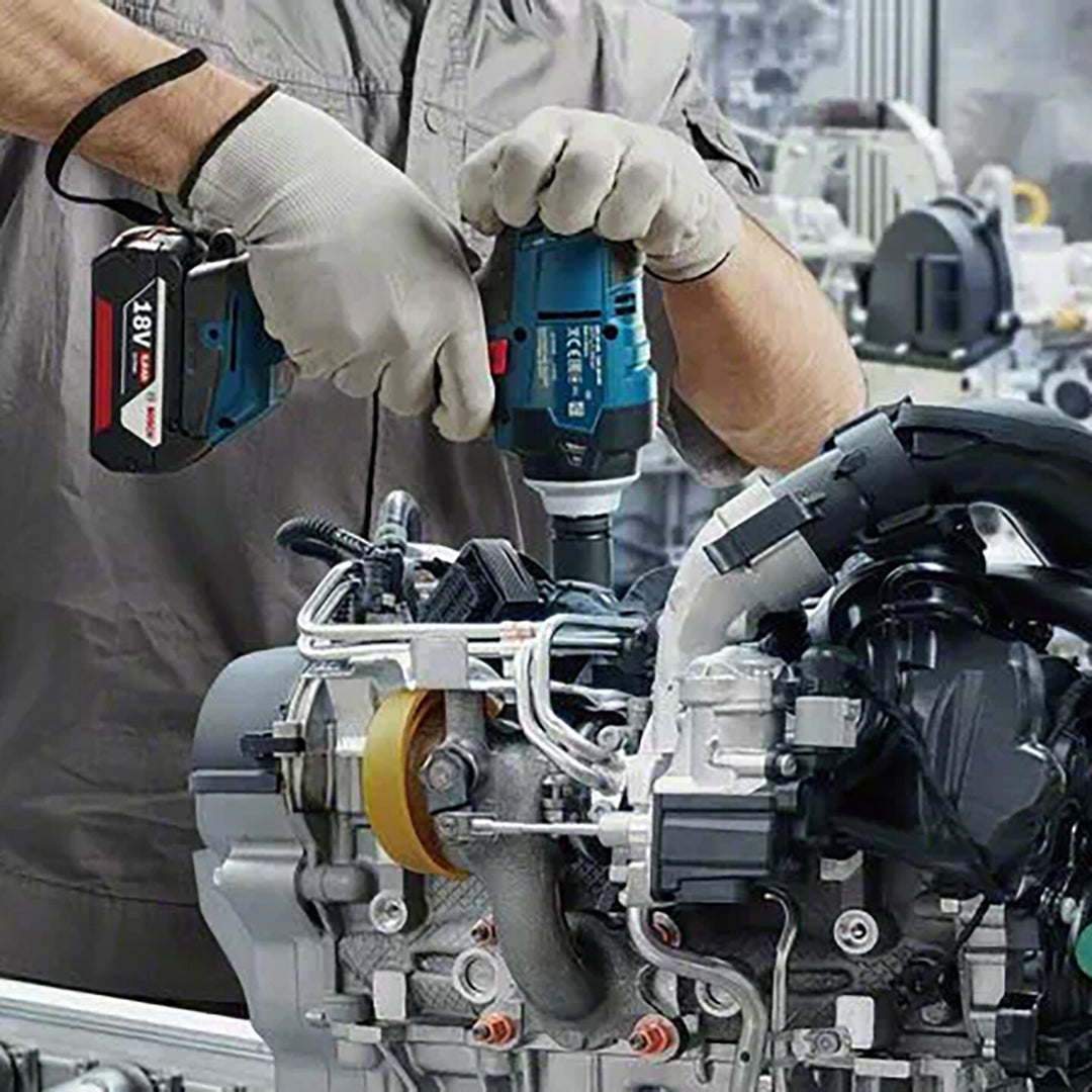 Bosch Profesyonel GDS 18V-400 Akülü Li-ion Darbeli Akülü Vidalama -Solo (Akü ve Şarj Cihazı Dahil Değildir.) 4