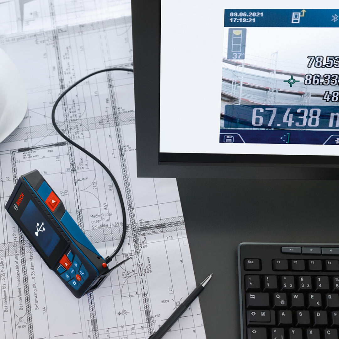 Bosch Profesyonel GLM150-27C Lazerli Uzaklık Ölçer 4