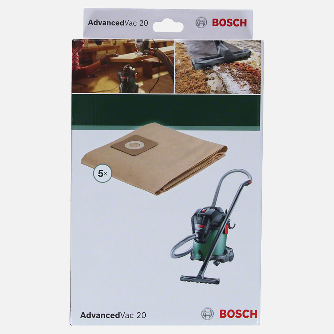 Bosch ADVVAC20 5`li Toz Torbası 2
