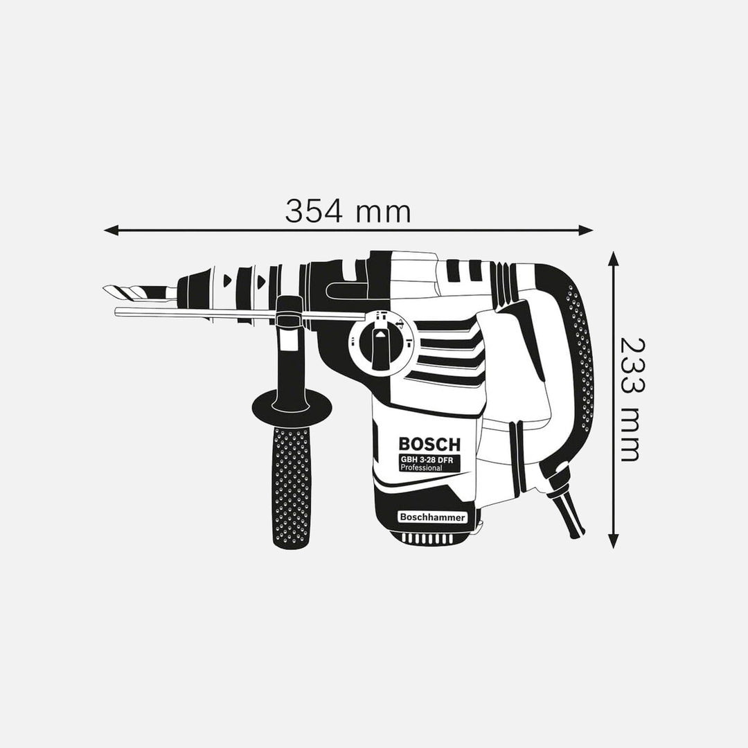 Bosch Profesyonel GBH-3-28 800W DRE SDS-Plus Kırıcı Delici Matkap 5