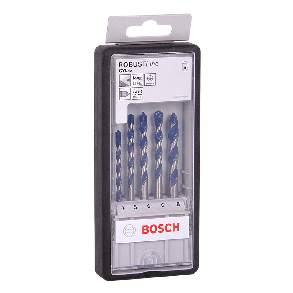Bosch Cly-5 Beton Matkap Ucu Set 4-8 mm 2
