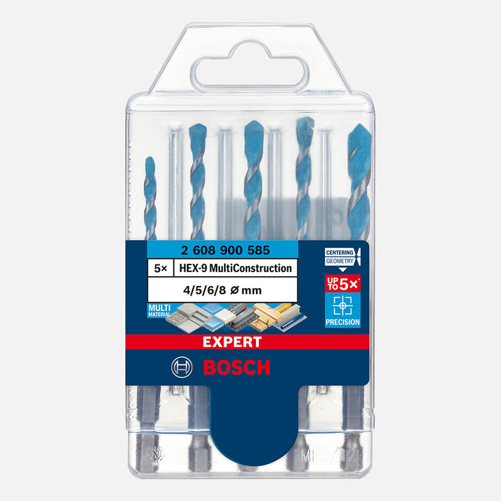 Bosch Exp Çok Amaçlı Matkap Uç Hex-9 Mc 5`li Set 2