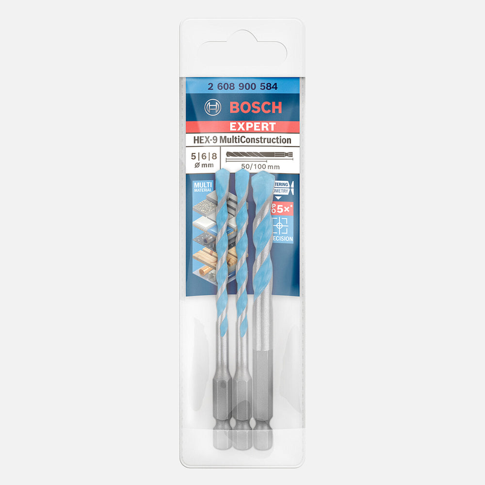 Bosch Exp Çok Amaçlı Matkap Uç Hex-9 Mc 3`lü Set 2