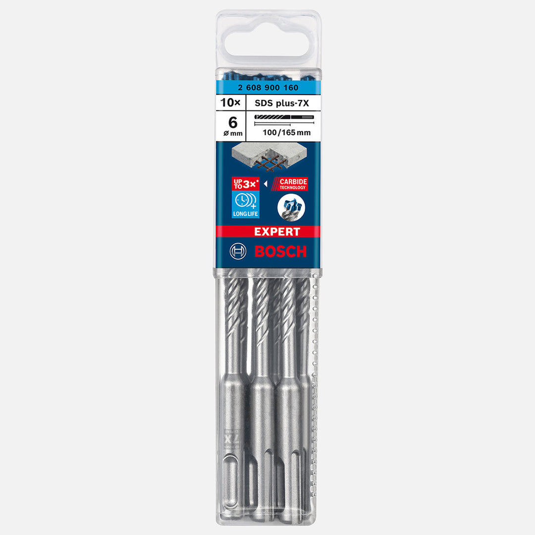 Bosch Exp Kırıcı Delici Ucu Sds-Plus-7x 10`lu Set 3