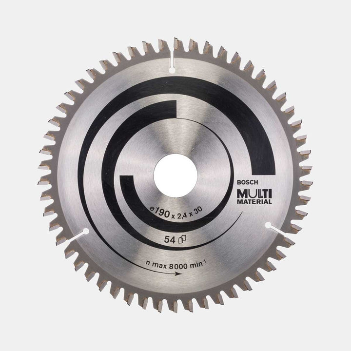 Bosch Daire Testere Bıçağı Çok Amaçlı 190x30 mm 54 Diş