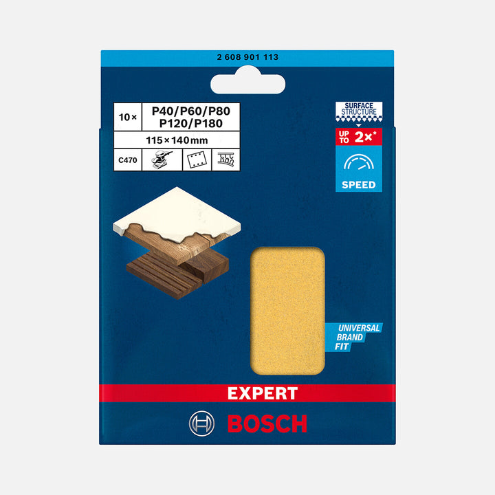 Bosch Exp Zımpara Exc470, S1260 Hook&amp;Loop 10`lu 4