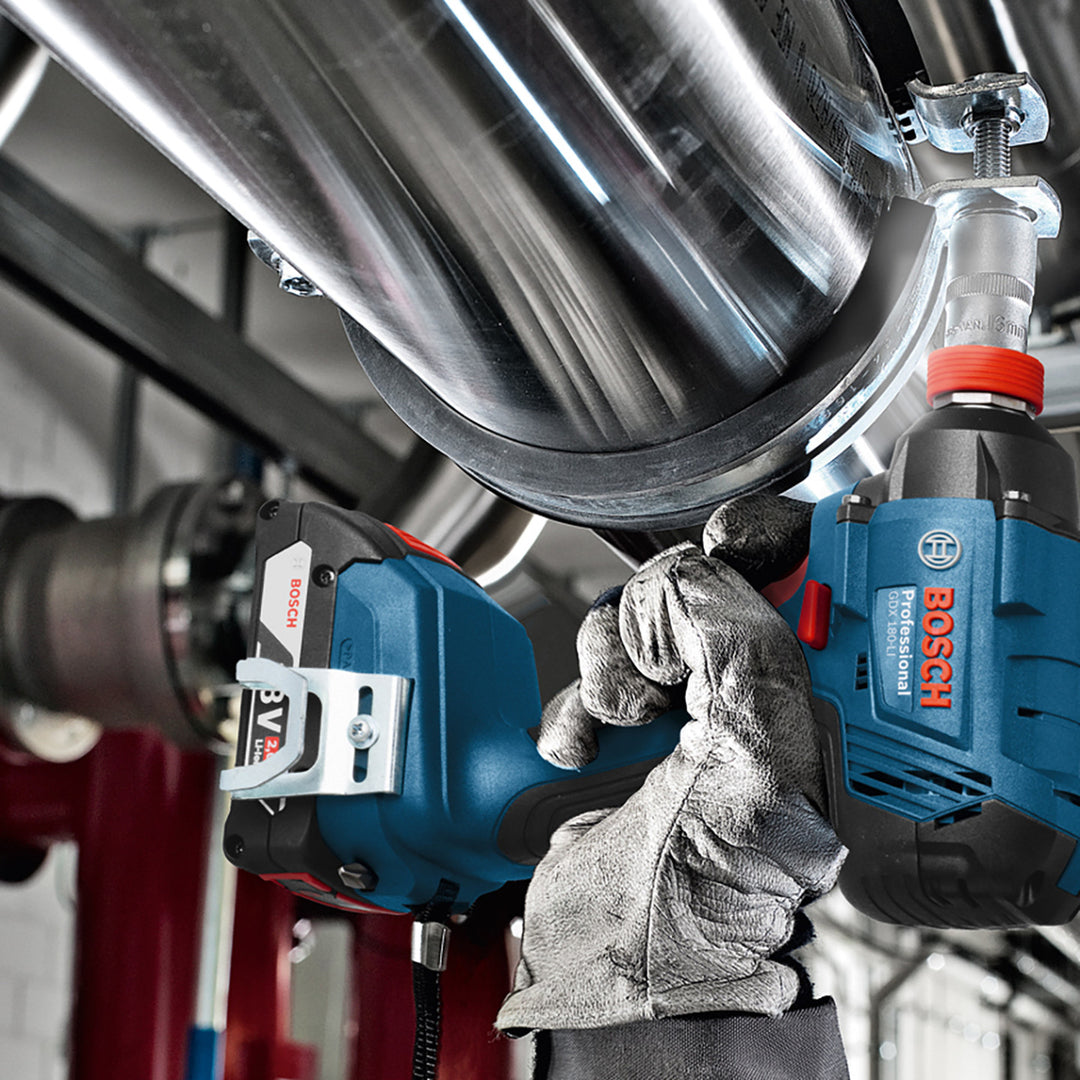 Bosch GDX 180LI 18V 2Ah. Profesyonel Akülü Somun Sıkma 10