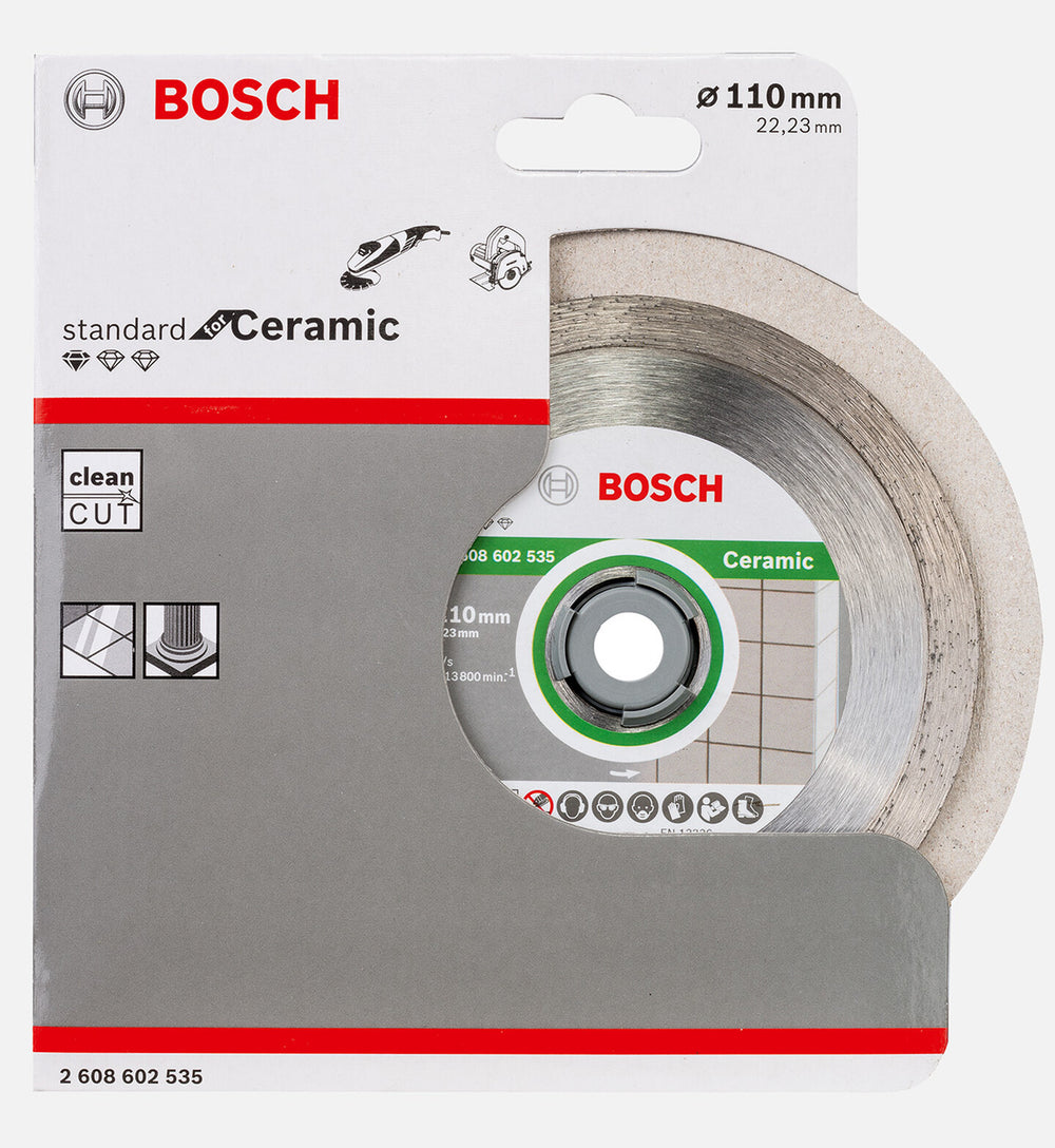 Bosch Standard Seri Seramik İçin Elmas Kesme Diski 110 mm 2