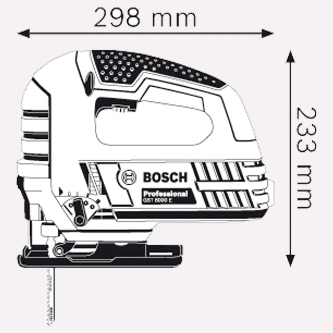 Bosch Profesyonel GST-8000E 710W Dekupaj Testere 4