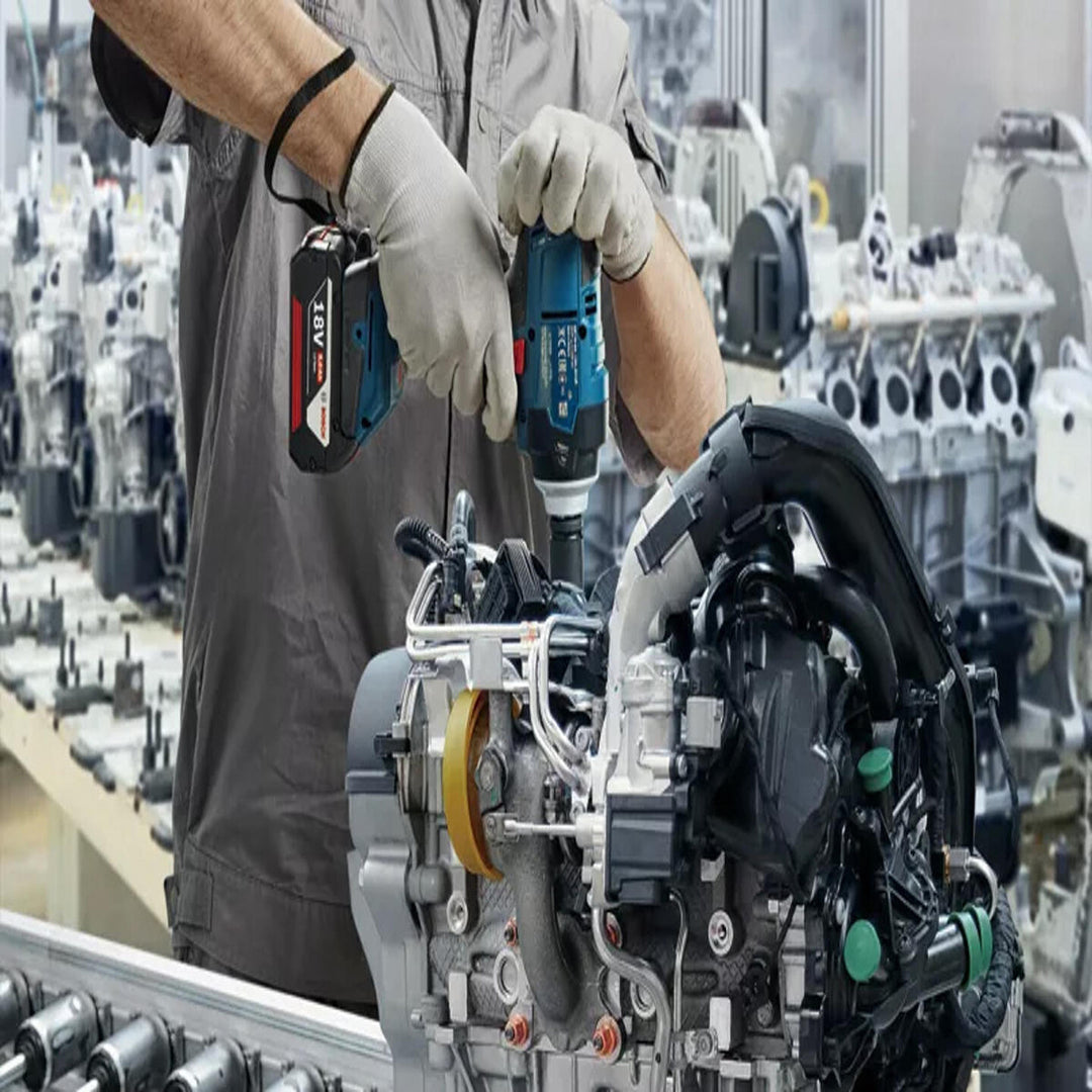 Bosch Profesyonel GDS 18V-400 5 Ah Çift Akülü Li-ion Darbeli Akülü Vidalama 5