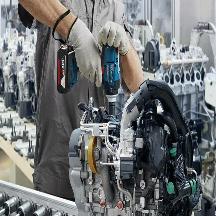 Bosch Profesyonel GDS 18V-400 5 Ah Çift Akülü Li-ion Darbeli Akülü Vidalama 5