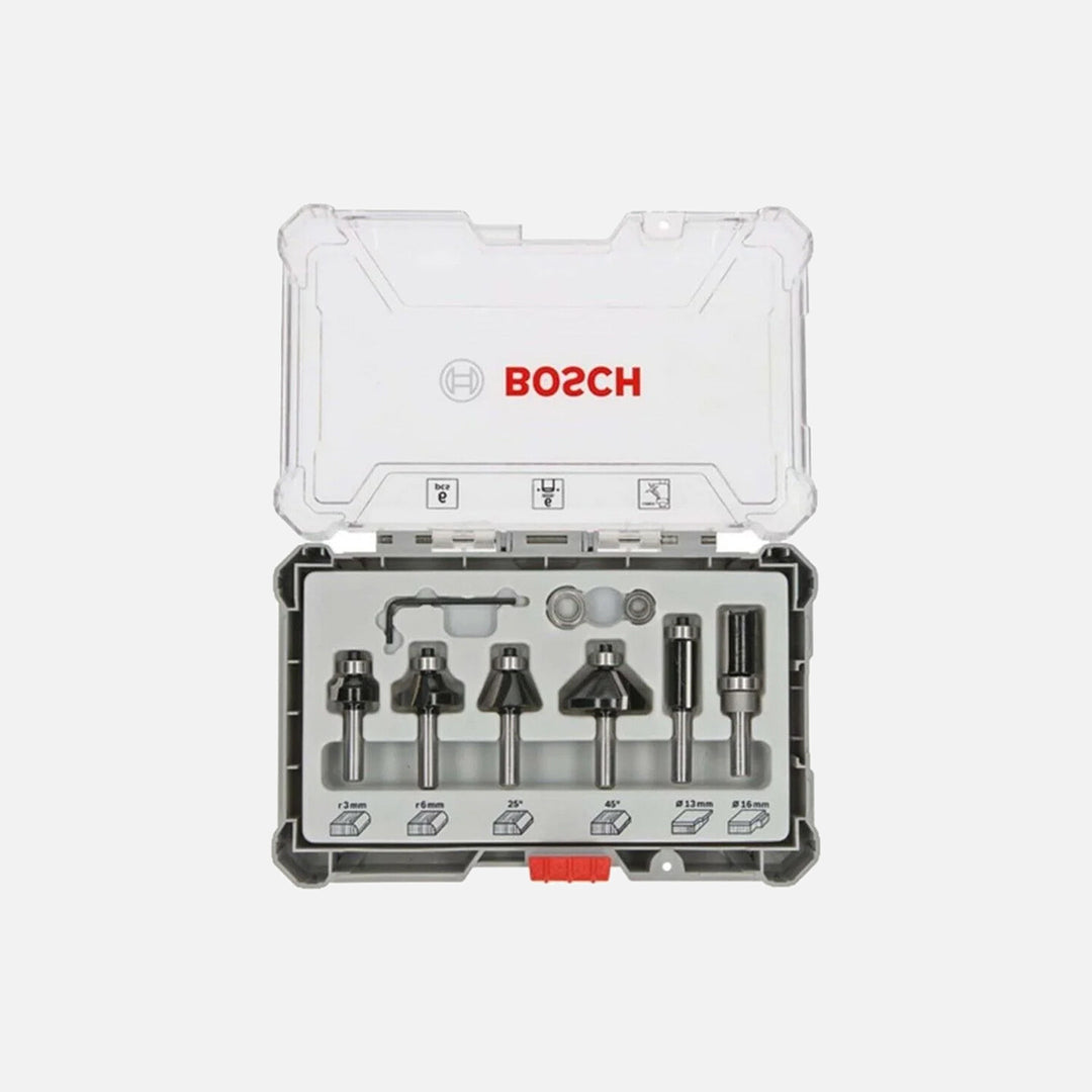 Bosch Freze Uç 6 Parça 6 mm Şaft 2