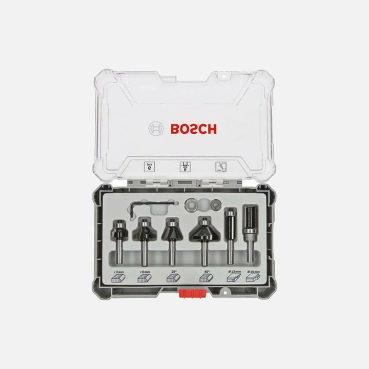 Bosch Freze Uç 6 Parça 6 mm Şaft 2