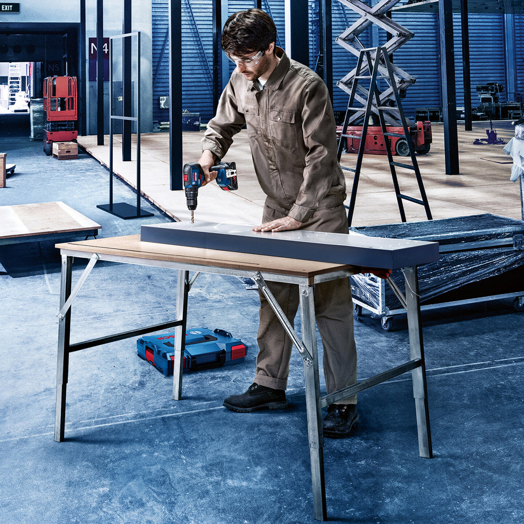 Bosch Profesyonel GSB-18V-50 18V 2 Ah Li-ion Darbeli Çift Akülü Vidalama 4