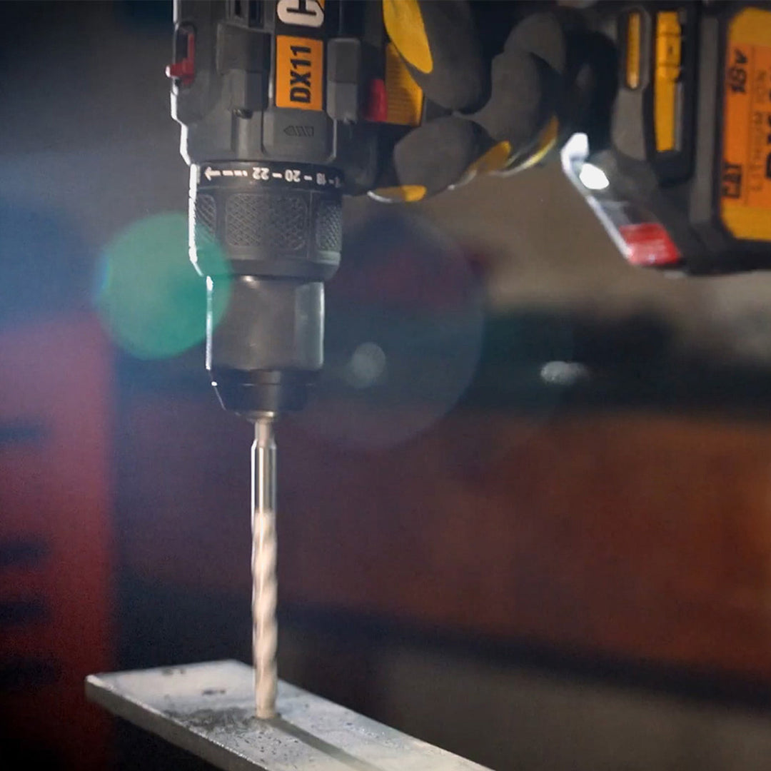 CAT DX11 18V 2.0 Ah Li-ion Çift Akülü Kömürsüz Profesyonel Şarjlı Matkap 8