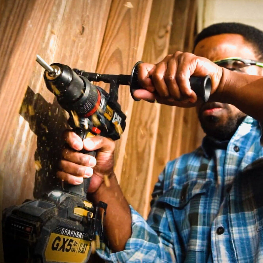 CAT DX13 18V 5 Ah Tek Akülü Li-ion Profesyonel Darbeli Akülü Matkap 7