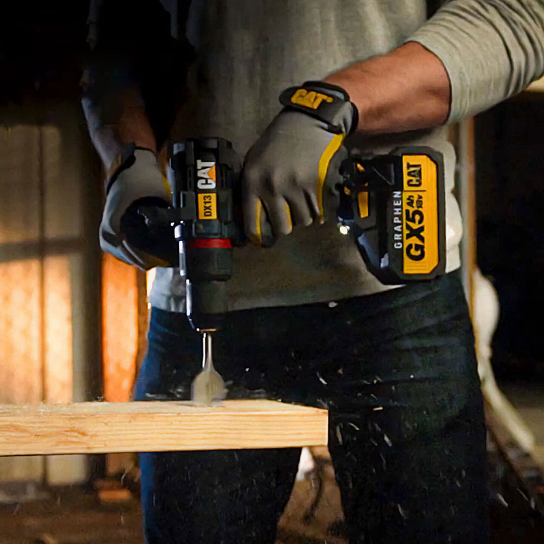 CAT DX13 18V 5 Ah Tek Akülü Li-ion Profesyonel Darbeli Akülü Matkap 10