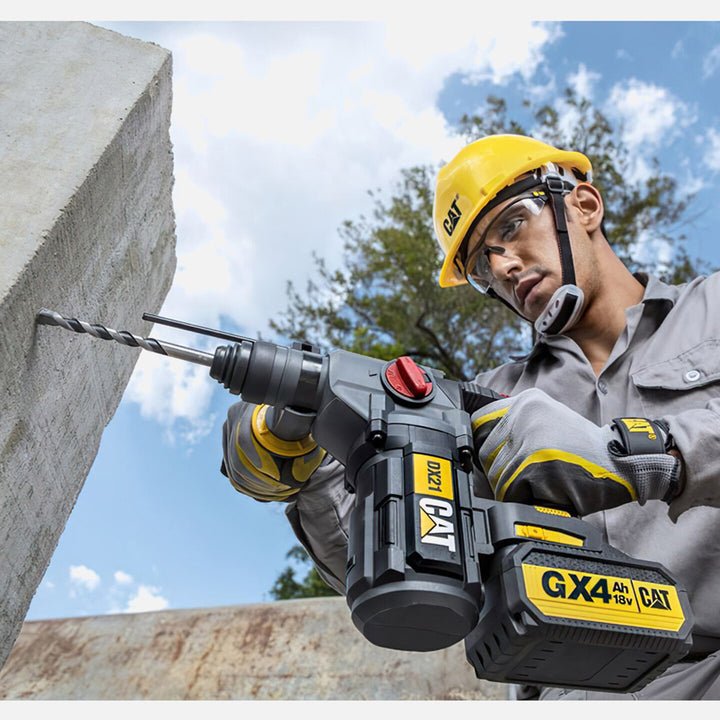 CAT DX21B 18Volt 2.2J Kömürsüz Profesyonel SDS-Plus Pnömatik Kırıcı/Delici (Akü ve Şarj Cihazı Dahil Değildir.) 3